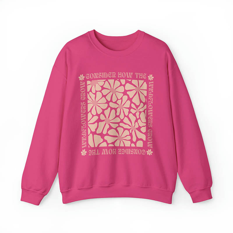 Wildflowers Christian Faith Based Sweatshirt