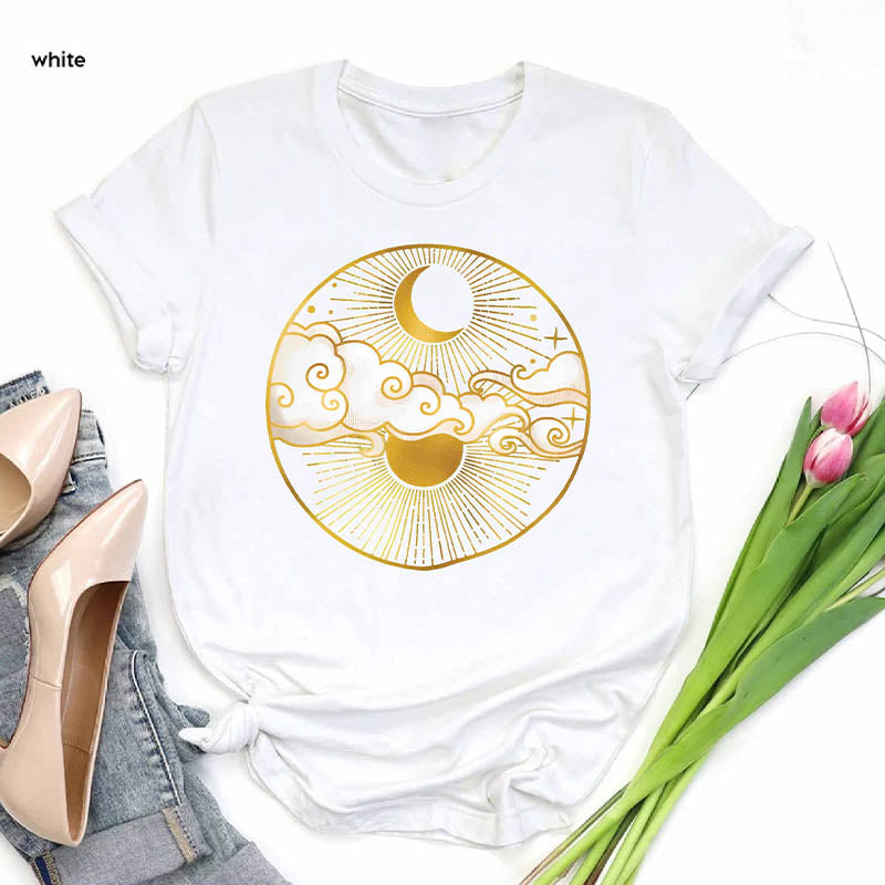 Moon And Sun Yoga T-Shirt