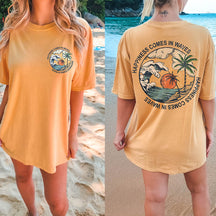 Boho Waves Beach Inspired T-Shirt