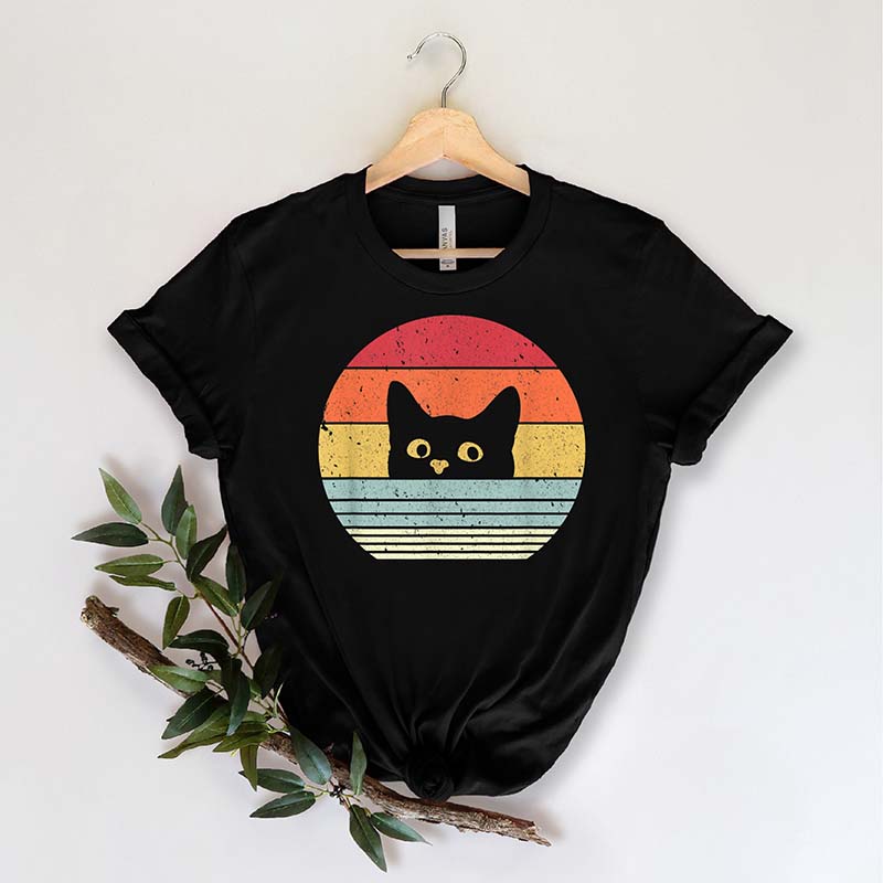 Retro Funny Cat Saying T-Shirt