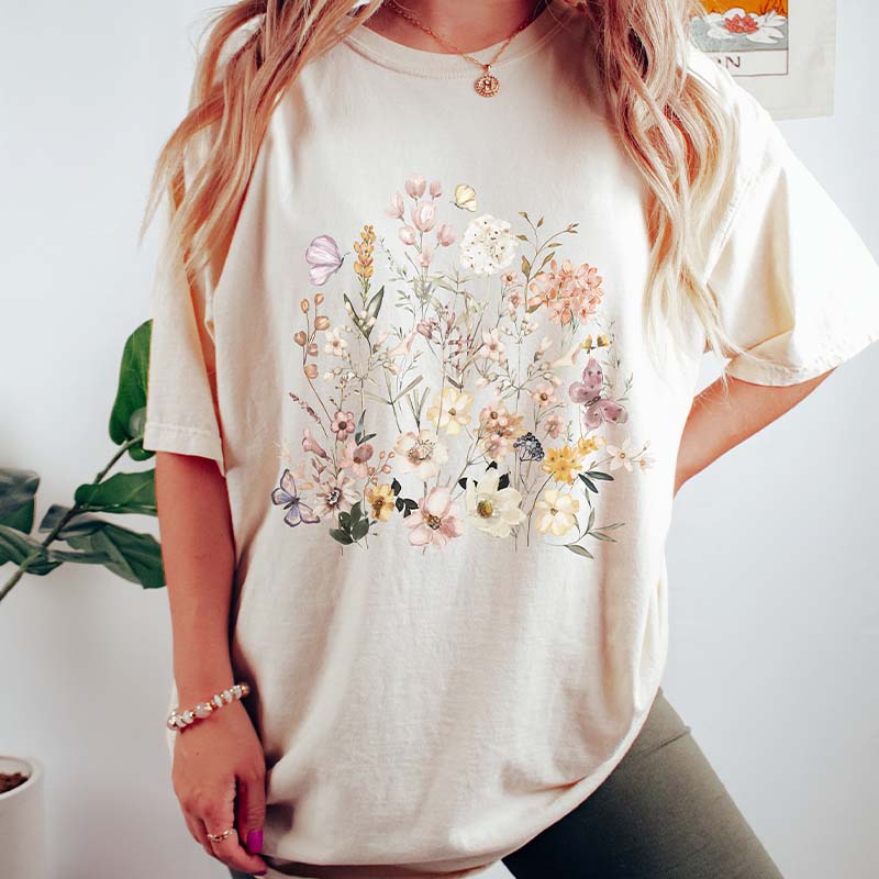 Enchanted Forest Wildflower T-Shirt
