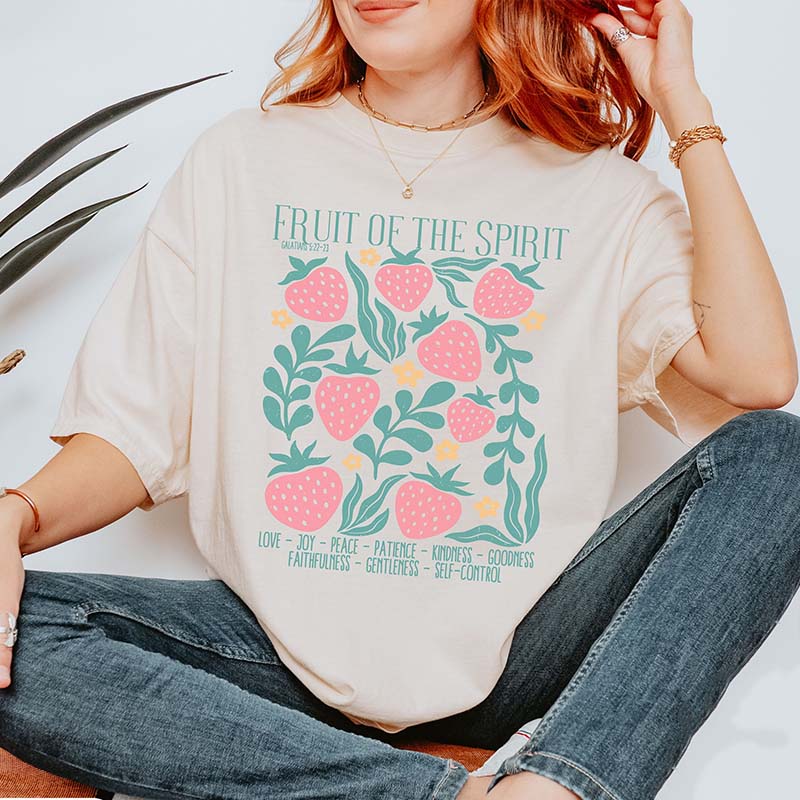 Fruit Of The Spirit Vintage Bible Verse T-Shirt