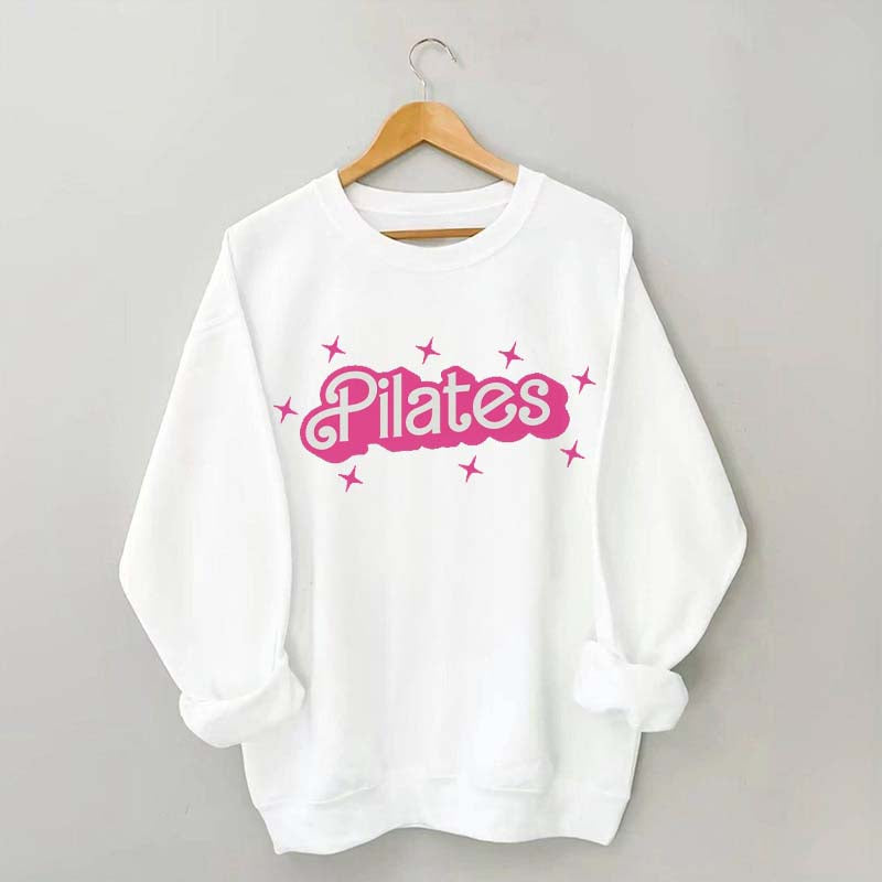 Funny Pink Pilates Lover Sweatshirt