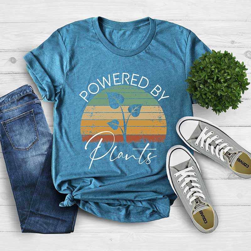 Powered By Plants Vegetarian T-Shirt
