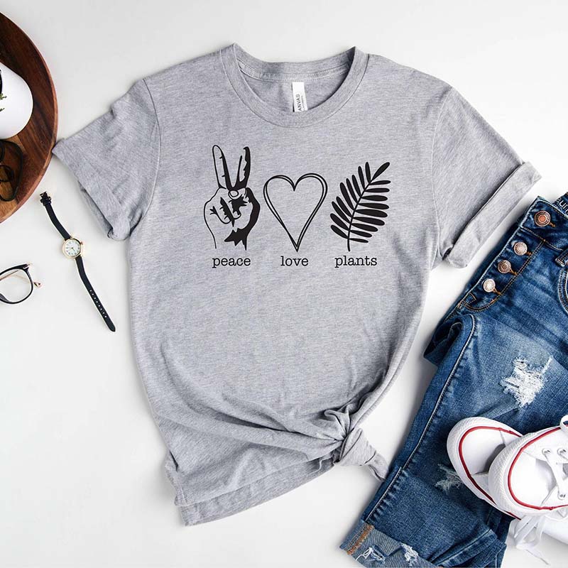 Peace Love Plants T-Shirt