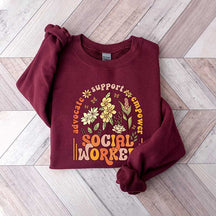 Wildflower Social Worker Sweatshirt