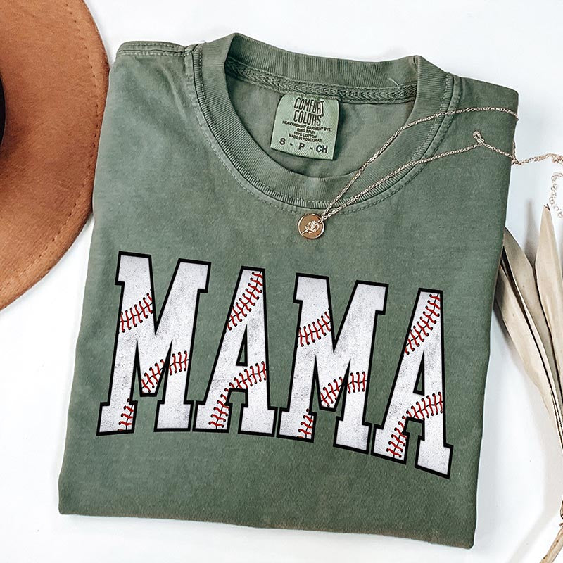 Cute Baseball Mama T-Shirt