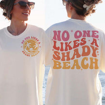 No One Likes A Shady Beach Retro Summer T-Shirt