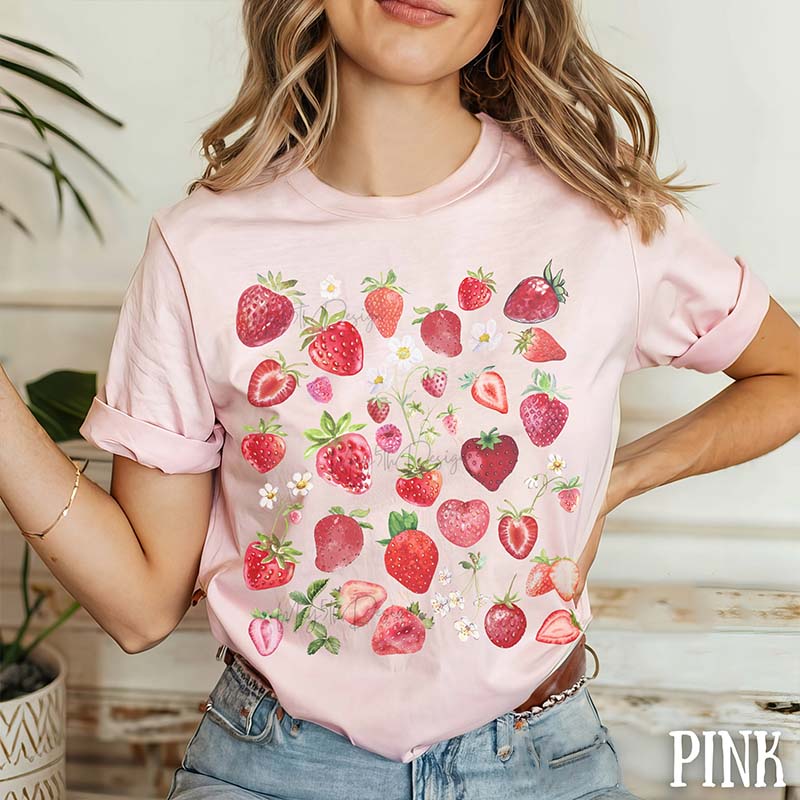 Strawberry Gifts Garden Summer Fruit T-Shirt