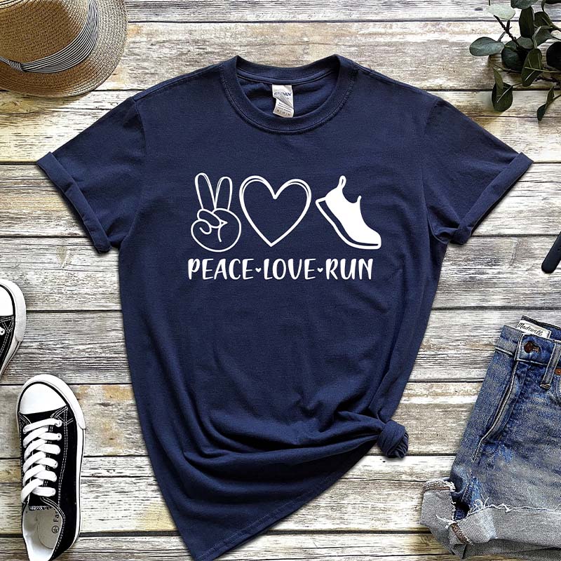 Peace Love Run T-Shirt