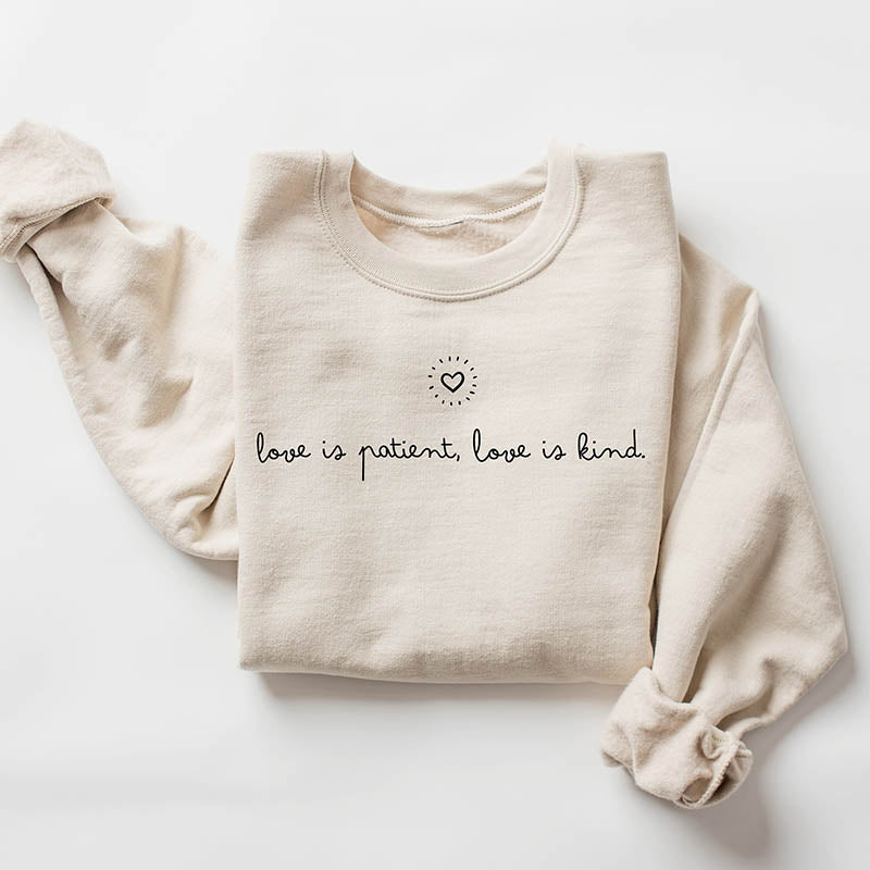 Love Is Patient Love is Kind Christian T-Shirt