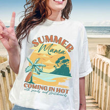 Momtok Vacay Summer Mama T-Shirt