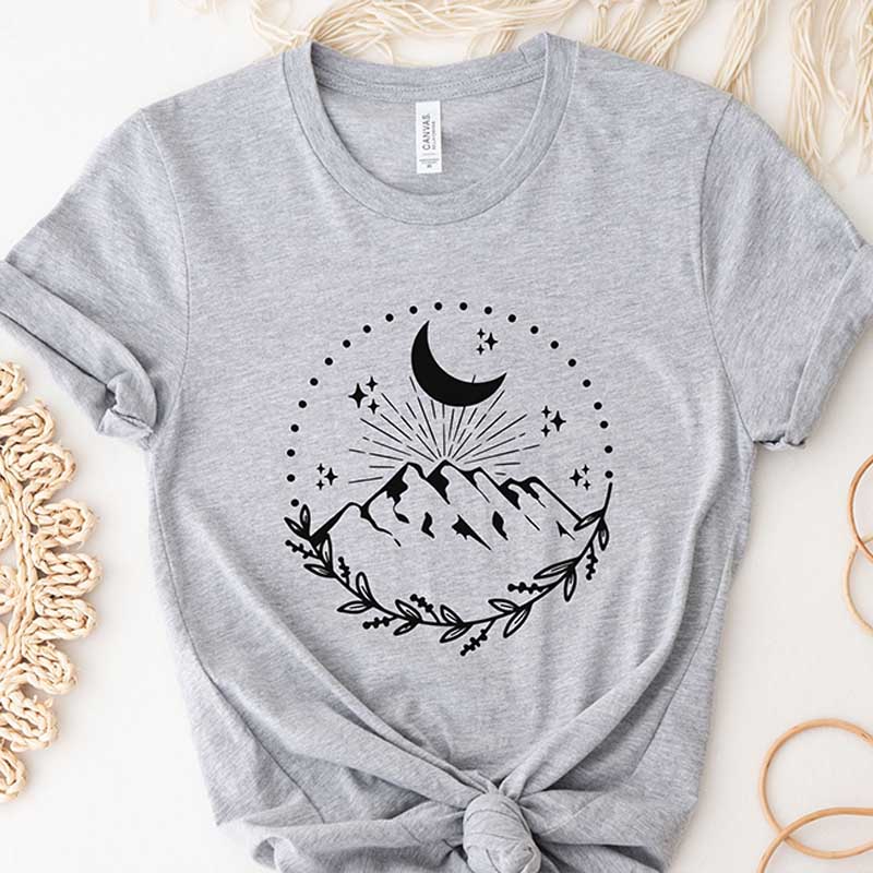 Mystical Moon and Stars T-Shirt