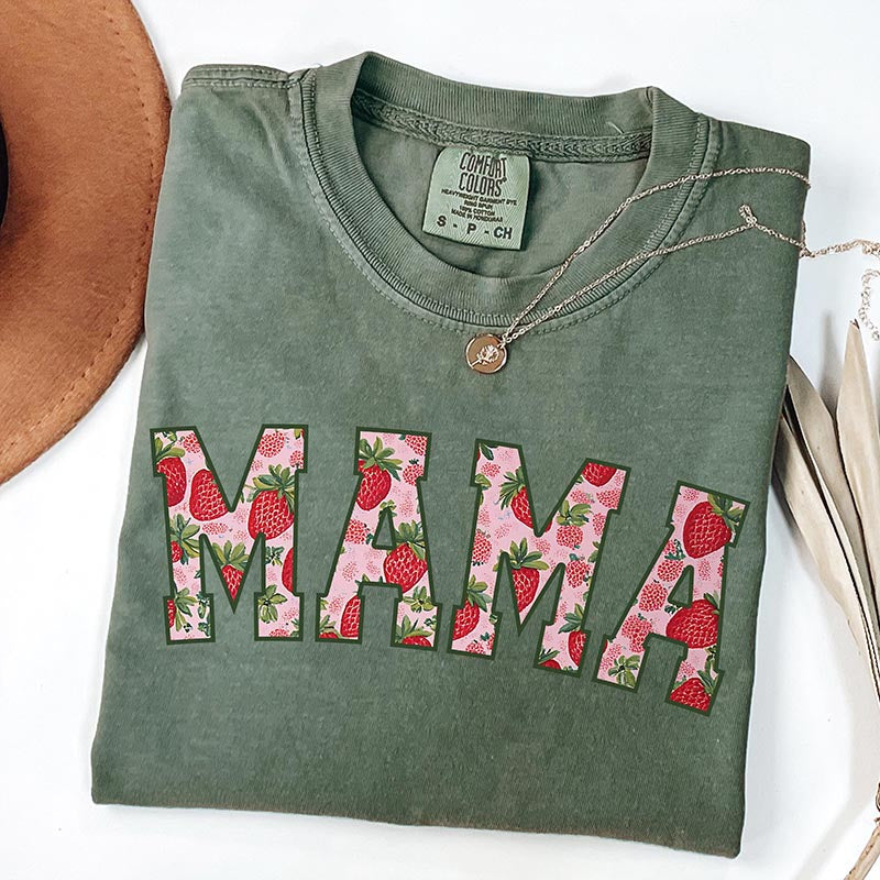 Strawberry Mama Mothers Day T-Shirt