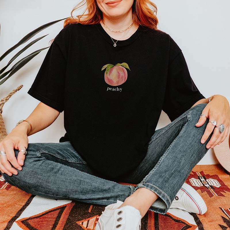 Vintage Graphic Fruit Boho T-Shirt