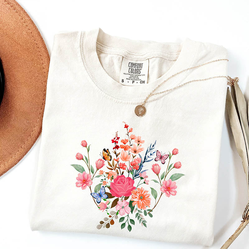 Cute Mothers Day Wildflower T-Shirt