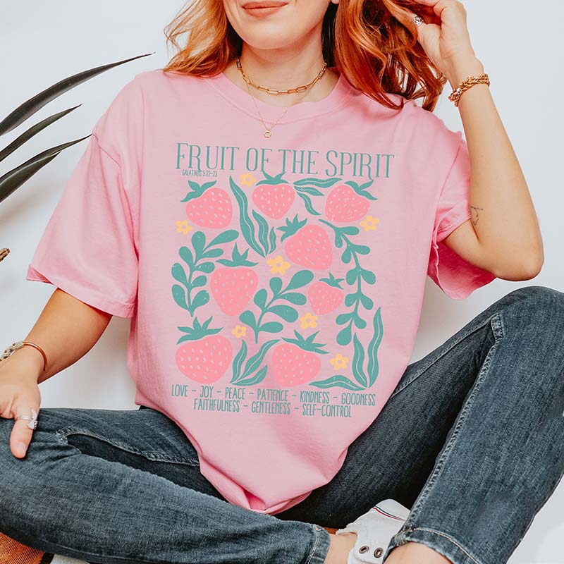 Fruit Of The Spirit Vintage Bible Verse T-Shirt
