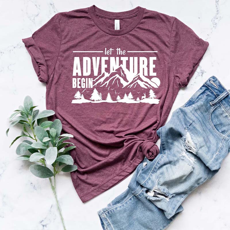 Let The Adventure Begin T-Shirt