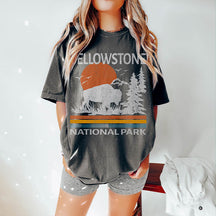 Yellowstone National Park Hippie T-Shirt