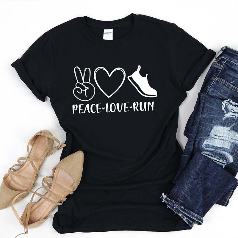 Peace Love Run T-Shirt
