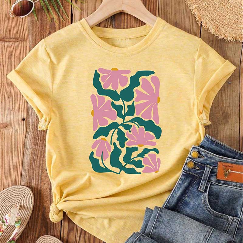 Cute Flower Lover Botanical T-Shirt