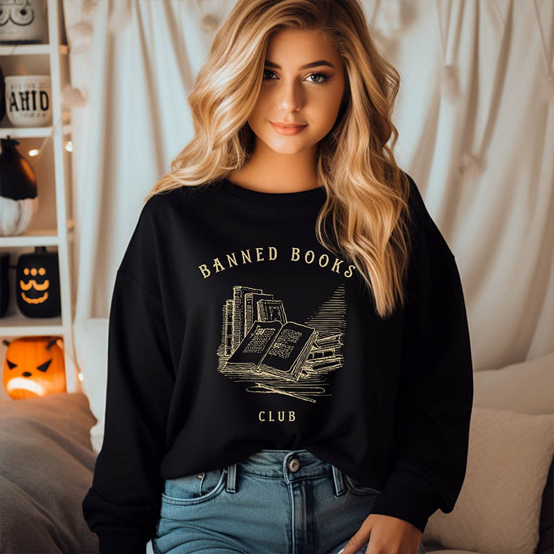 Academia Vintage Books Club Sweatshirt