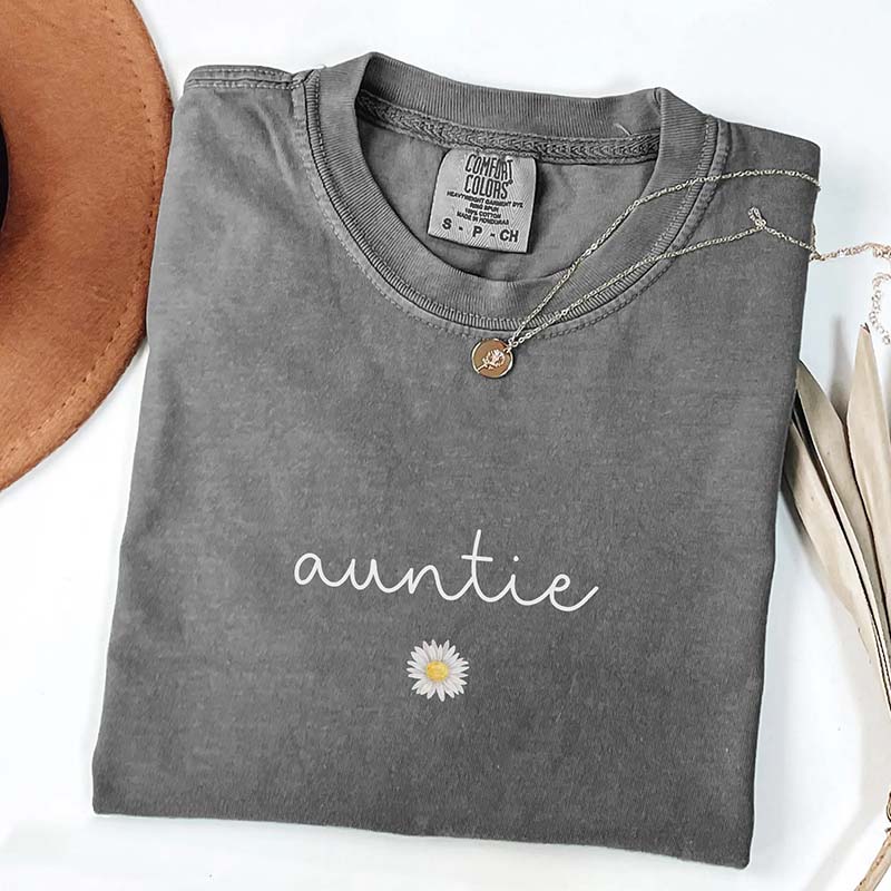 Comfort Colors Favorite Auntie Daisy T-Shirt