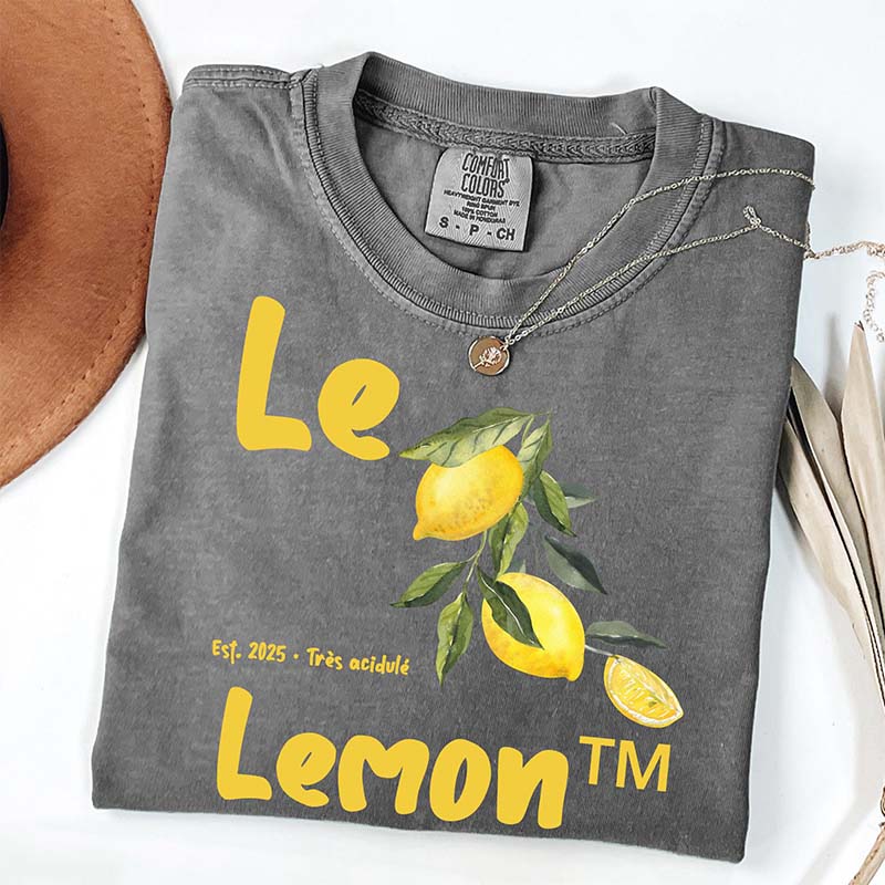 Vintage Lemon Aesthetic Retro T-Shirt