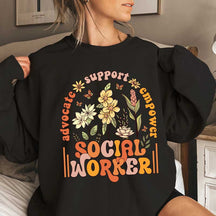 Wildflower Social Worker Sweatshirt