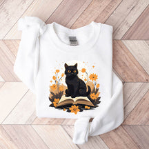 Cat Book Sweatshirt