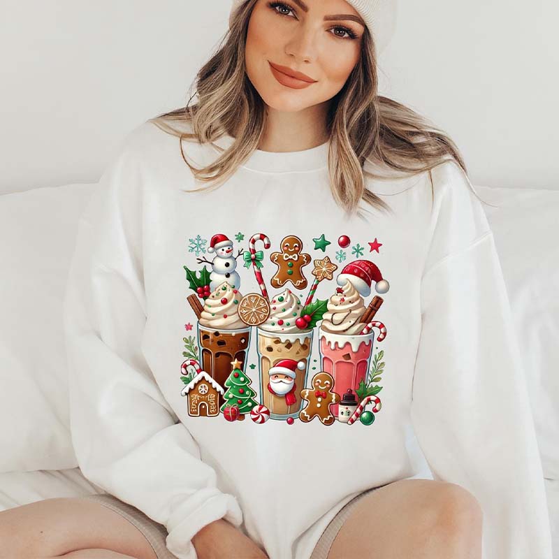 Gingerbread Christmas Coffee Sweatshirt
