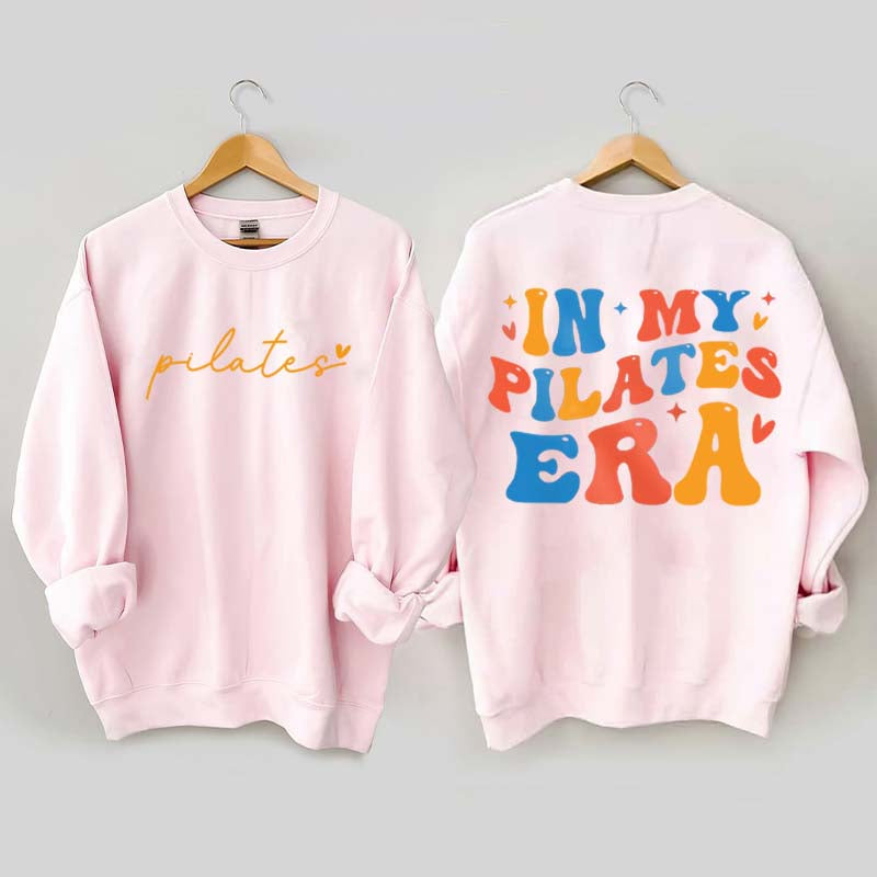 Pilates Era Workout Lover Sweatshrit