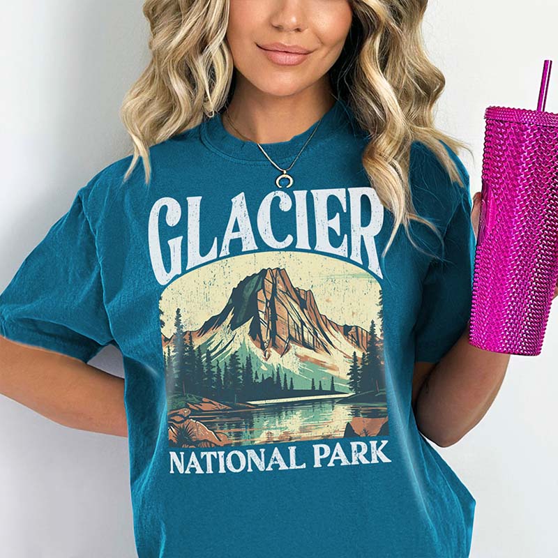 Glacier National Park Rocky Mountains T-Shirt