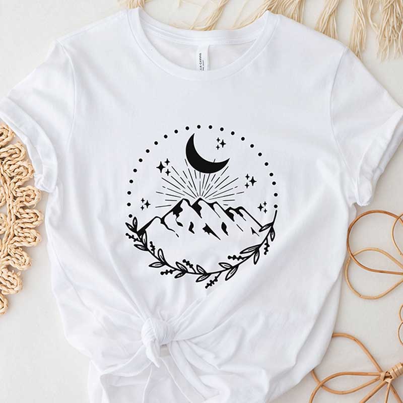 Mystical Moon and Stars T-Shirt