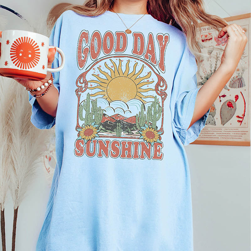 Good Day Sunshine Hippie T-Shirt