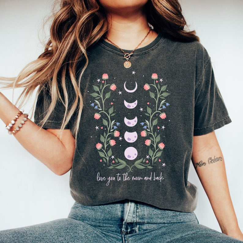 Celestial Shirt Moon T Shirts