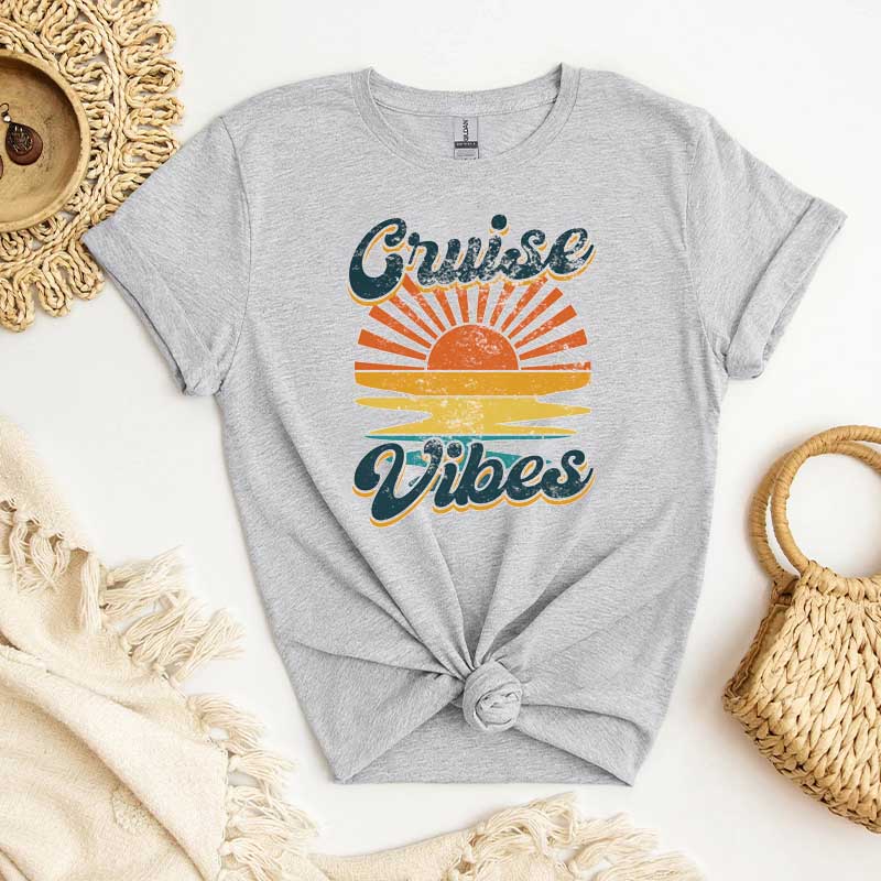 Cruise Vibes Summer Vacation T-Shirt