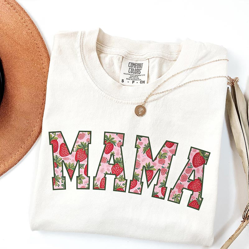 Strawberry Mama Mothers Day T-Shirt
