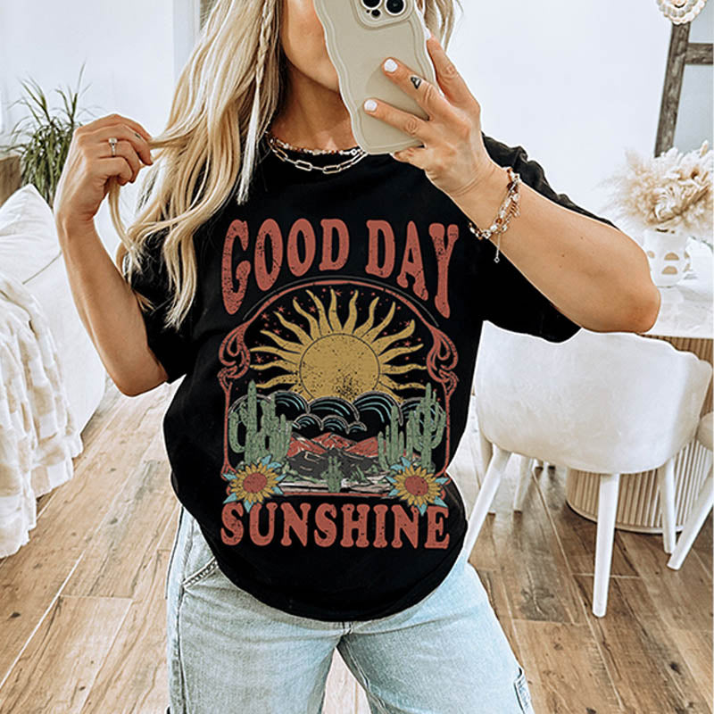 Good Day Sunshine Hippie T-Shirt