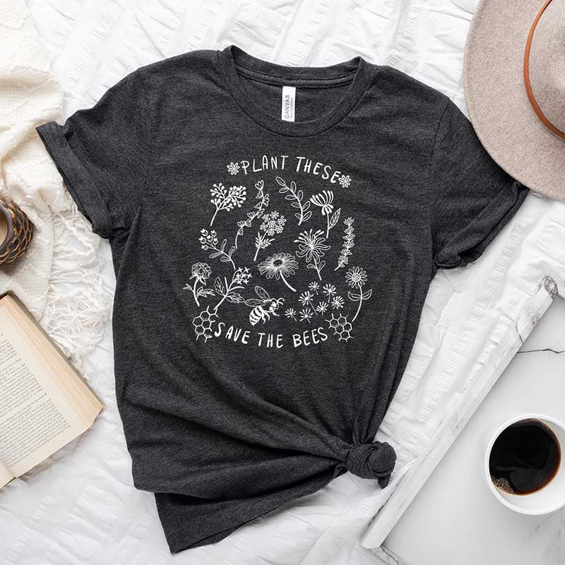 Save The Bees Plant These T-Shirt