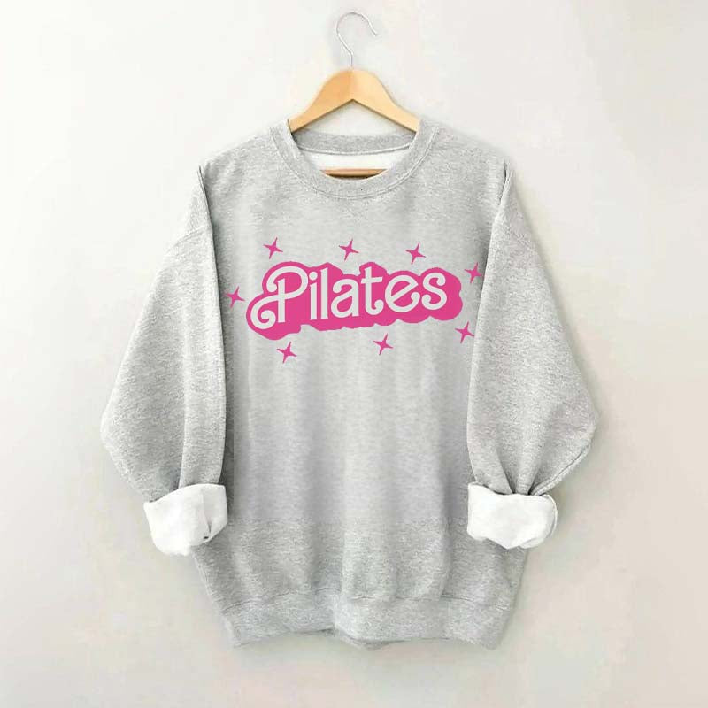 Funny Pink Pilates Lover Sweatshirt