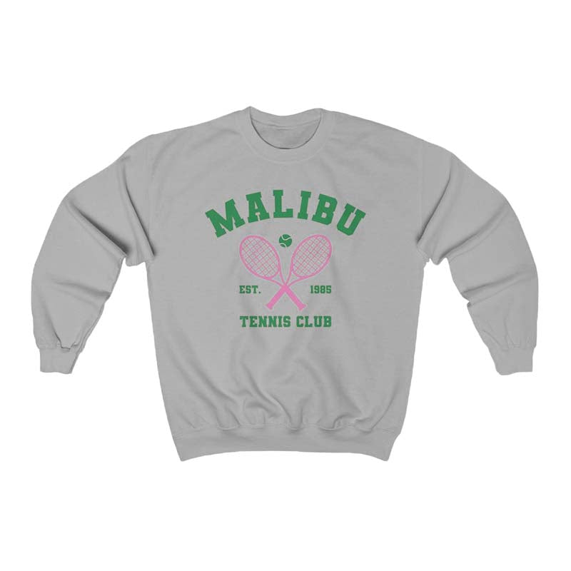 Vintage Malibu Tennis Club Sweatshirt