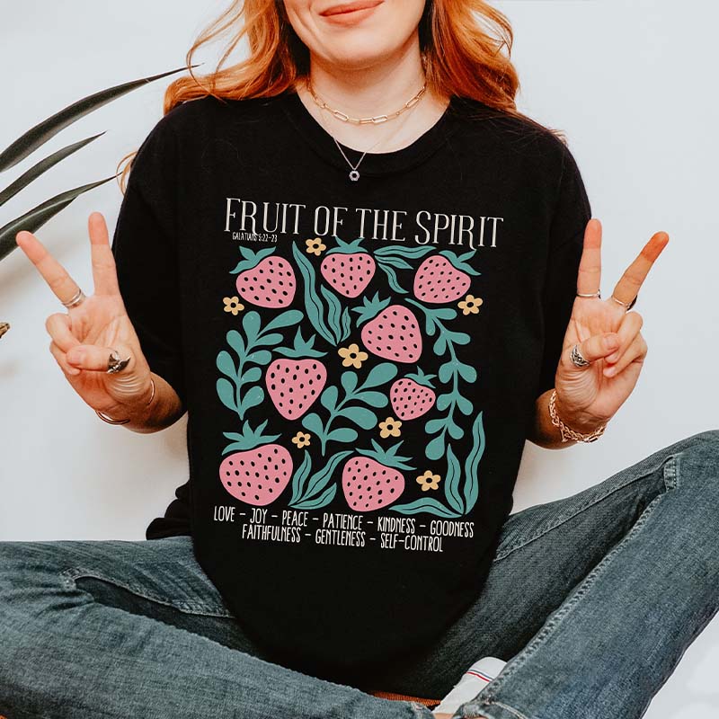 Fruit Of The Spirit Vintage Bible Verse T-Shirt