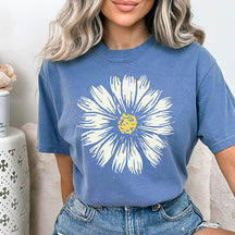 Cute Boho Floral Daisy Wildflower T-shirt