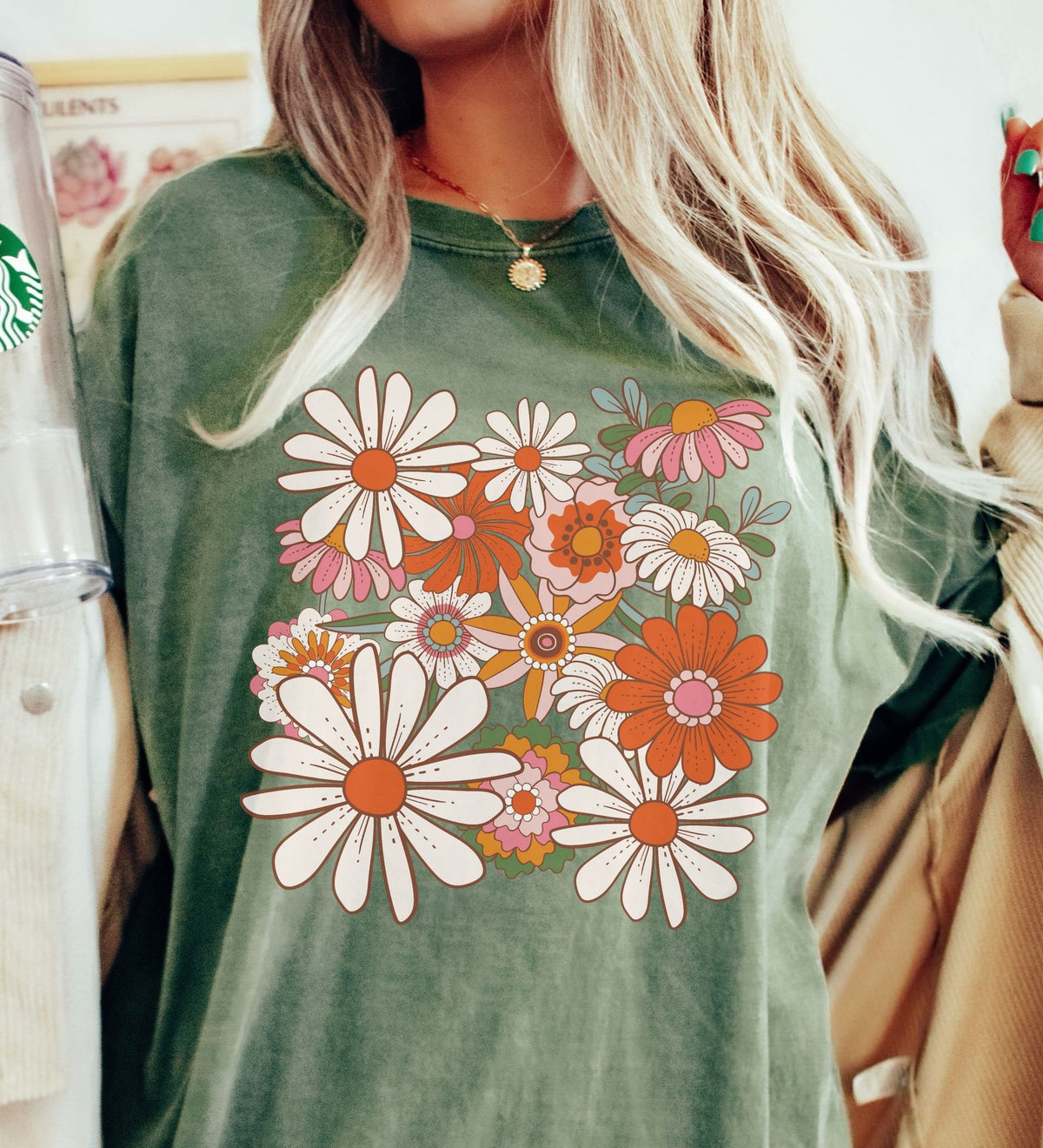 Colors Flower Daisy Cute T-Shirt