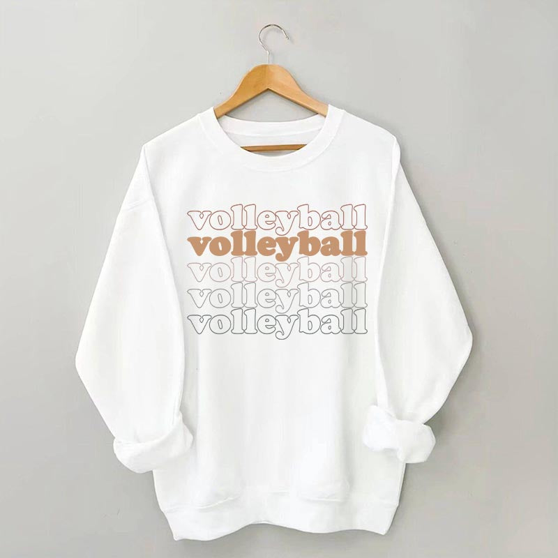 Volleyball Cute Athlete Sweatshirt