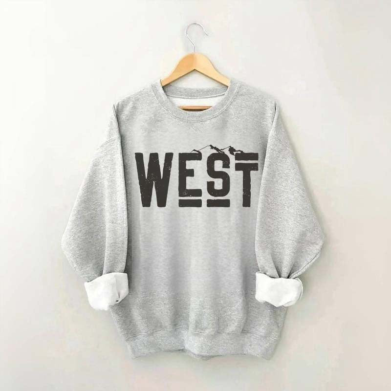Ski Mountain Snowboard Sweatshirt