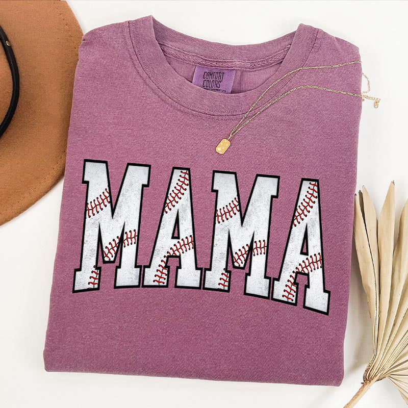 Cute Baseball Mama T-Shirt