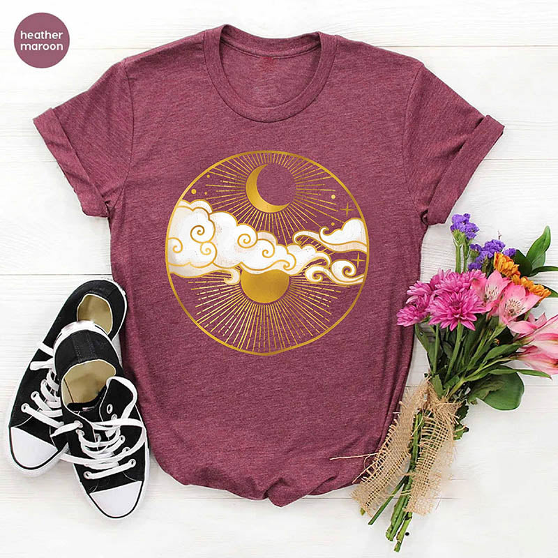 Moon And Sun Yoga T-Shirt