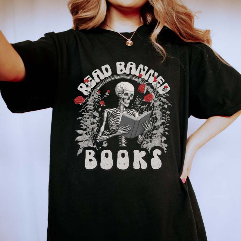 Gift for Book Lover Social Justice T-Shirt